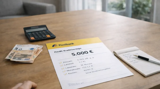 postbank-kredit-5000-euro-raten
